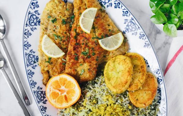 طرز تهیه سبزی پلو ماهی فوق العاده برای شب عید