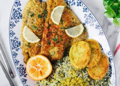 طرز تهیه سبزی پلو ماهی فوق العاده برای شب عید