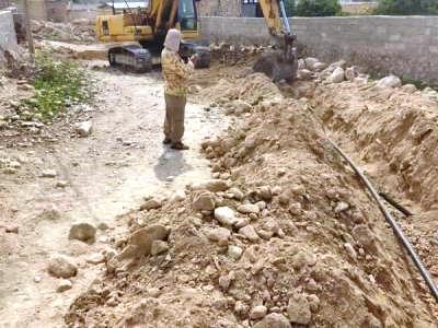 اصلاح شبکه ی آبرسانی در روستای قلات بخش بالاده شهرستان کازرون (فارس)