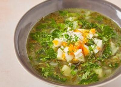 طرز تهیه سوپ ترشک خوشمزه و مفید